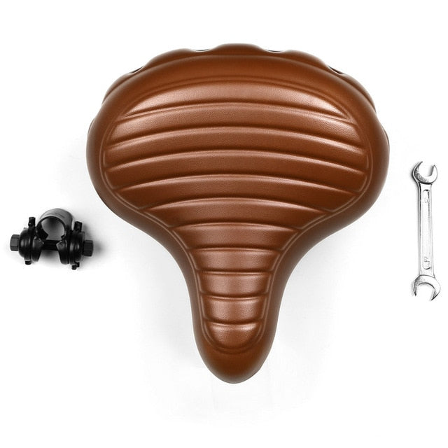Soft Wide Comfortable Bike Seat
