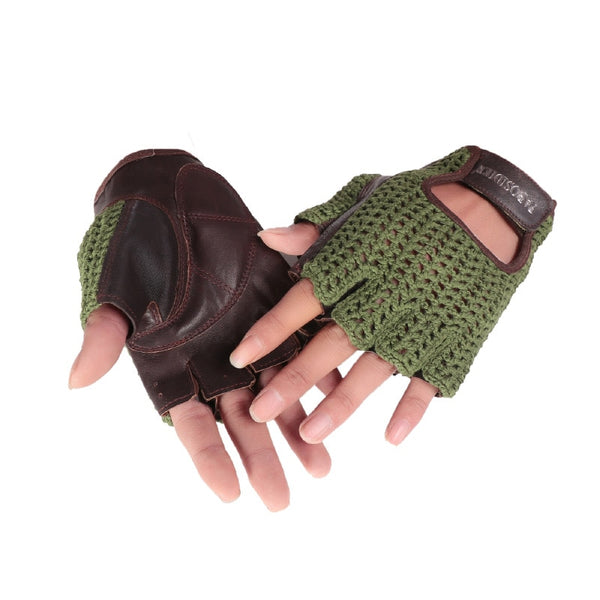 Semi-Finger Man's Gloves