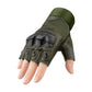 Summer Fingerless Black Gloves
