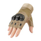 Summer Fingerless Black Gloves