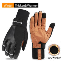 Winter Windproof MTB  Motorcycle Gloves