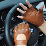 Driving Non-Slip Semi-Finger Man's Gloves