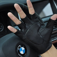 Driving Non-Slip Semi-Finger Man's Gloves